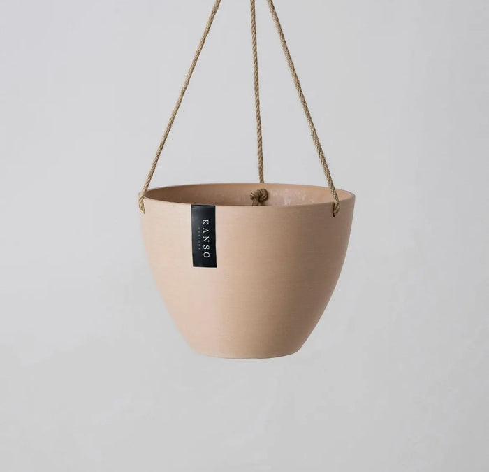 10” Hanging Planter with Drainage Hole & Plug