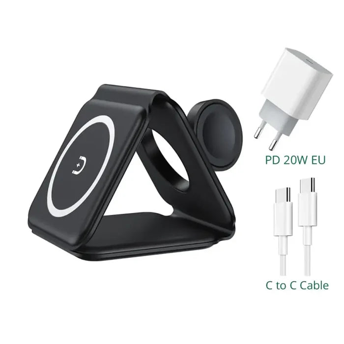 Black with EU Plug / CN