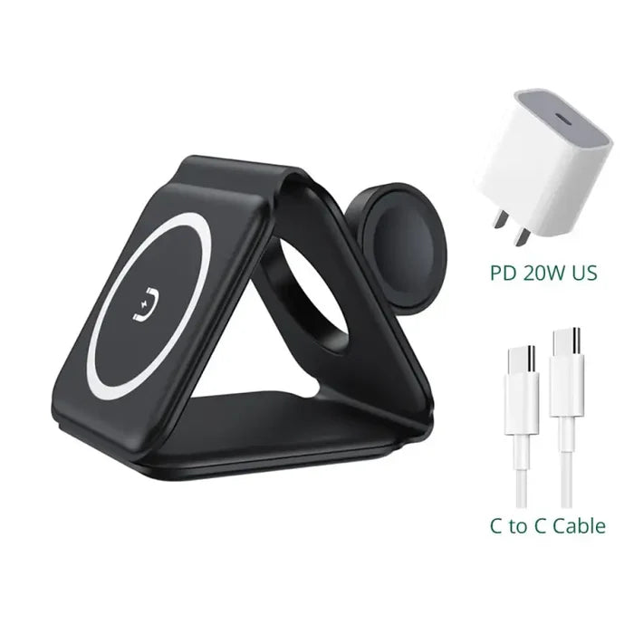 Black with US Plug / CN