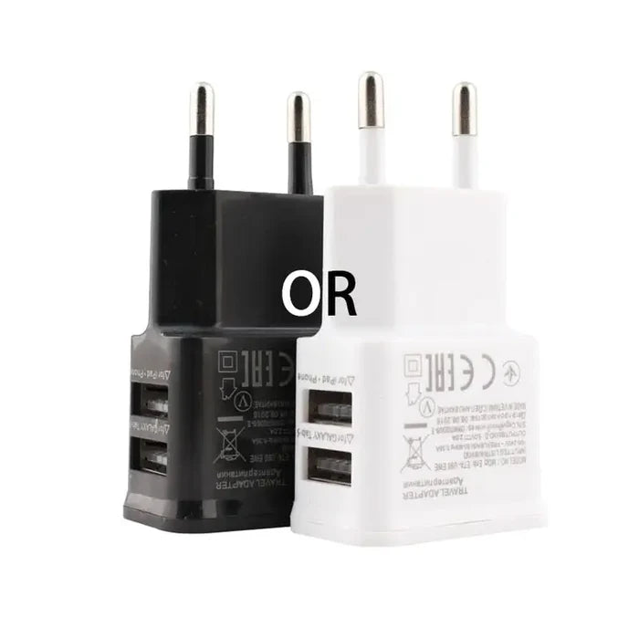 WHITE / 2 USB