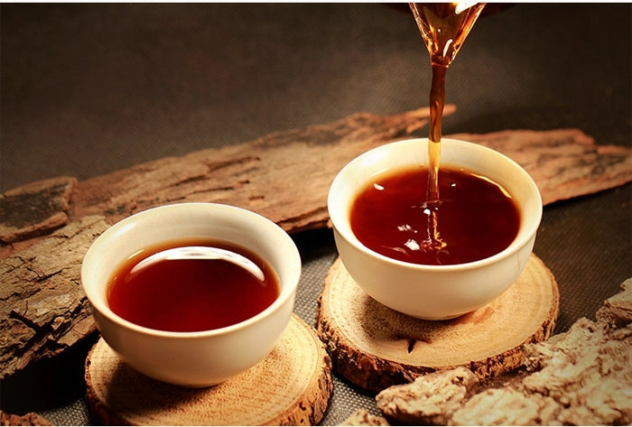 2010 Xiaguan "FT 7513 Xiao Fa Tuo" Aged Ripe Pu-erh tea tuo in box | Yunnan Sourcing Tea Shop
