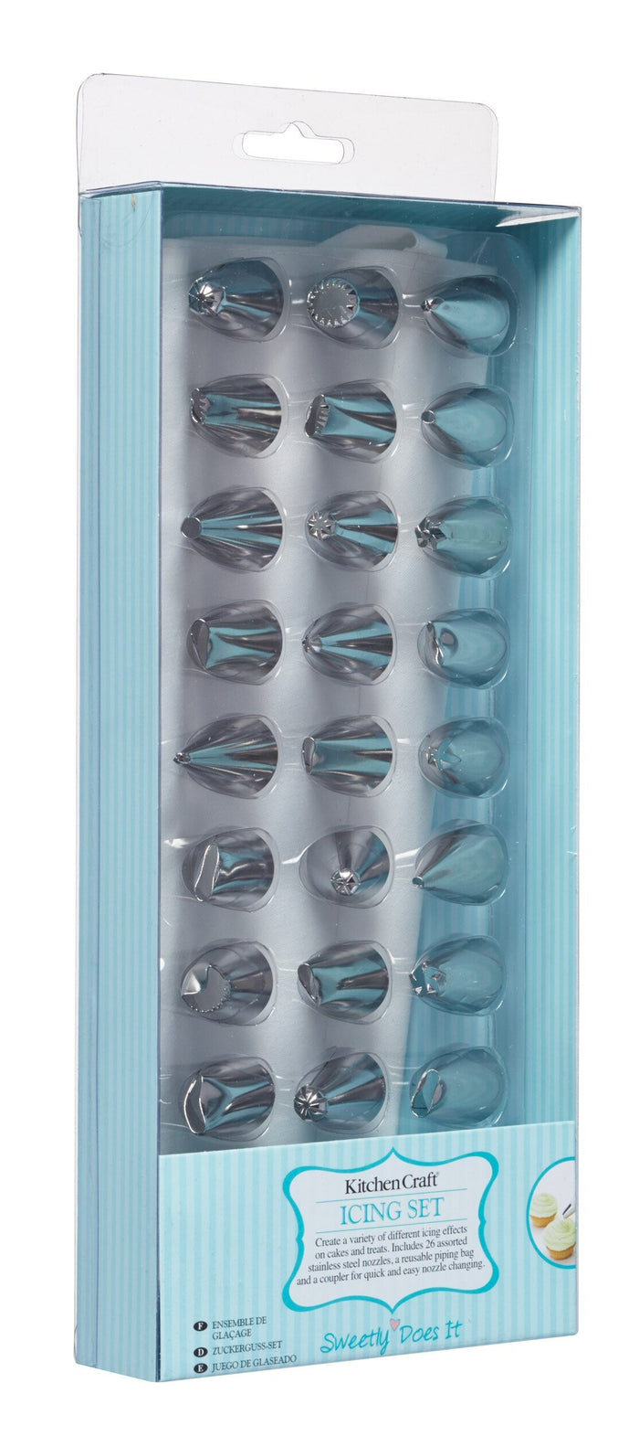 28 Piece Icing Nozzle Set & Piping Bag