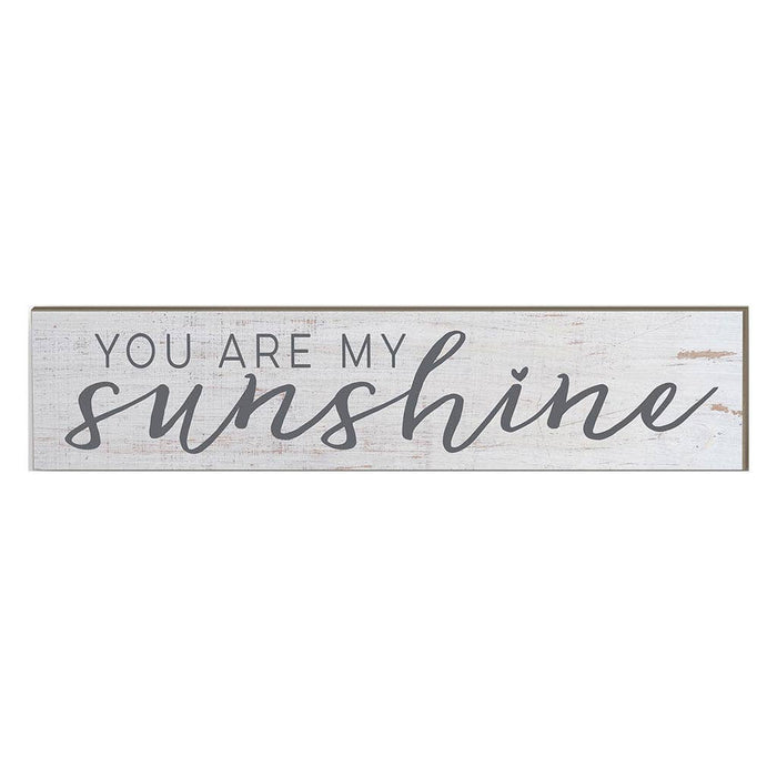 3" x 13"  You Are My Sunshine Plaque