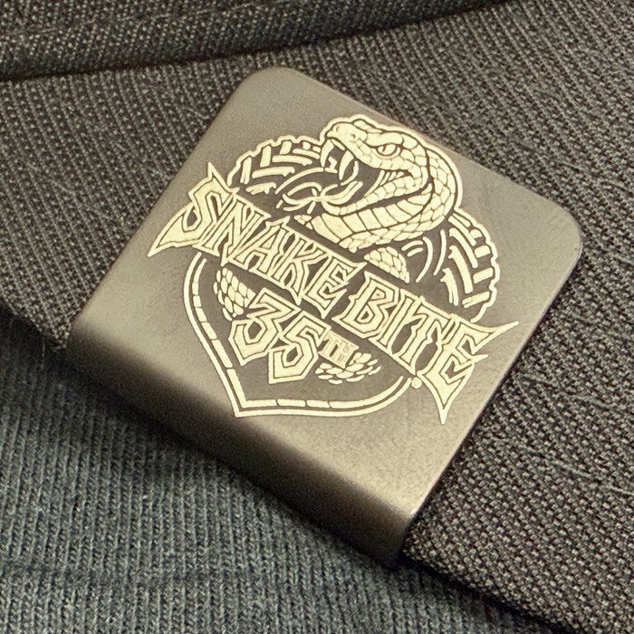 35th Anniversary SNAKE BITE Hat Clip