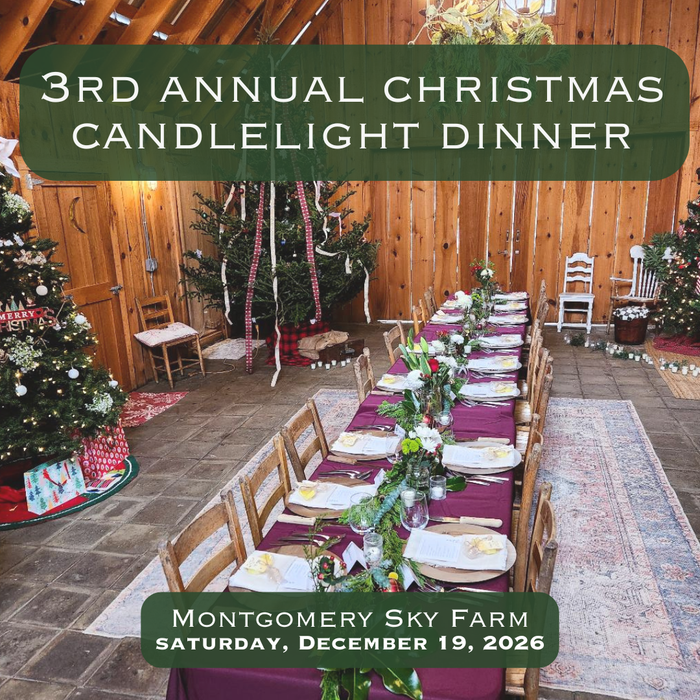 3rd Annual Christmas Candlelight Dinner | Saturday, December 19, 2026