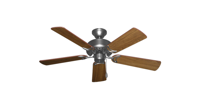 Satin Steel / Walnut Matte