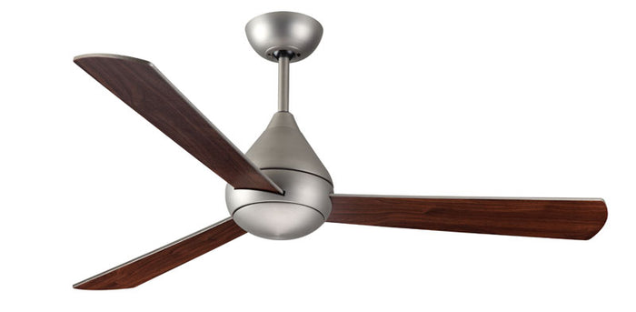 McCoy Satin Steel Ceiling Fan (Blades Reversed)