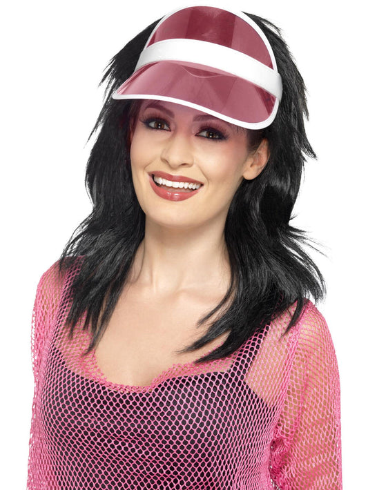 80s Sun Visor, Pink