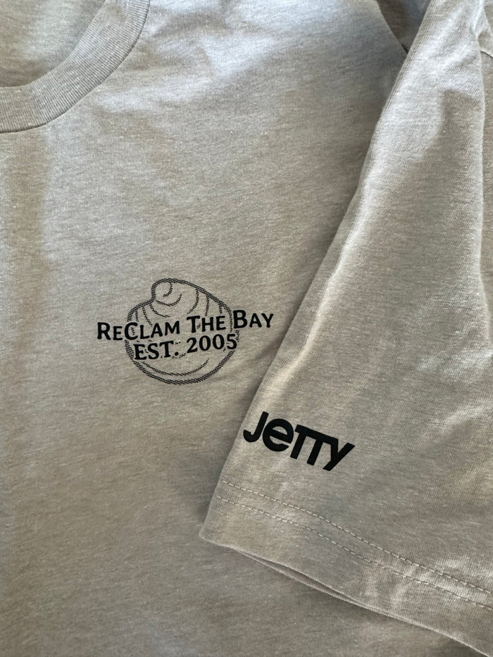 Jetty T Shirt: Upweller Map Design RCTB Tee