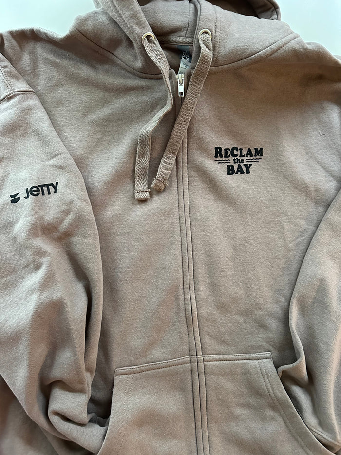 Jetty Zip Hoodies: Full Zip Hooded Sweatshirt
