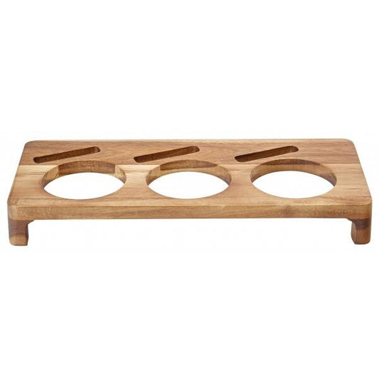 Acacia Presentation Stand 42cm x 18cm (Box Of 6)