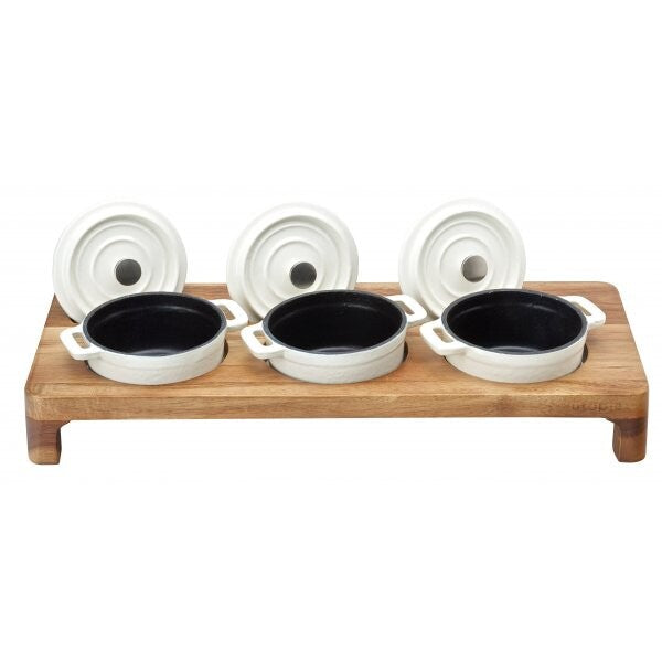 Acacia Presentation Stand 42cm x 18cm (Box Of 6)