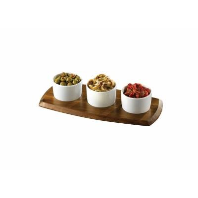 Acacia Wood Reversible Serving Board 36cm x 18cm x 2cm