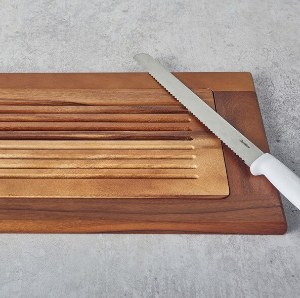Acacia Wood Slatted Chopping Board GN 1/1