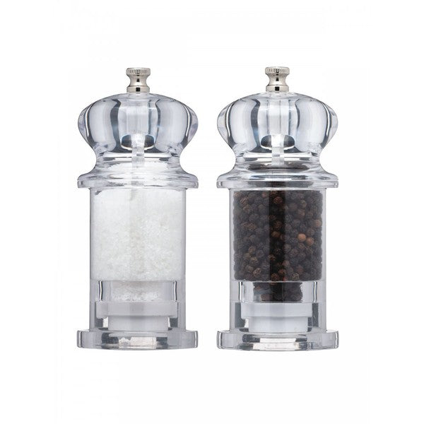 Acrylic Salt & Pepper Mill 13Cm