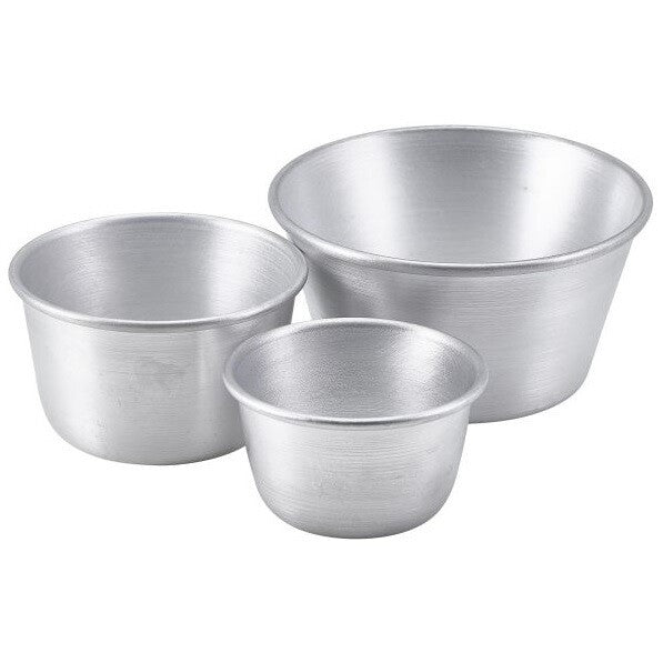Aluminium Pudding Basin 335ml 11cm X 5.6cm