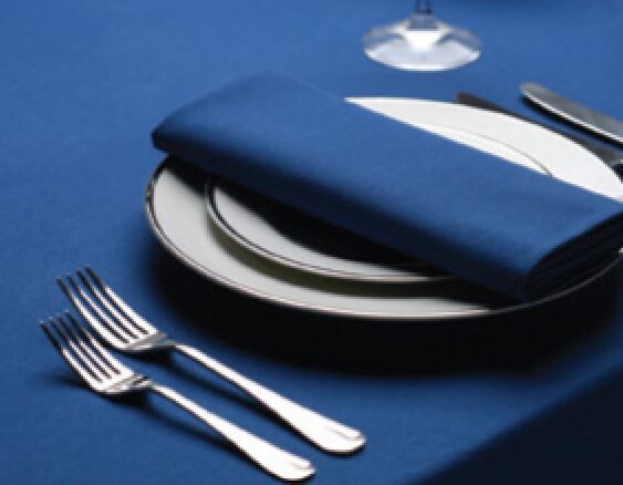 Amalfi Circular Tablecloth Plain Weave 132cm Diameter