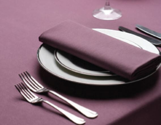 Amalfi Circular Tablecloth Plain Weave 132cm Diameter