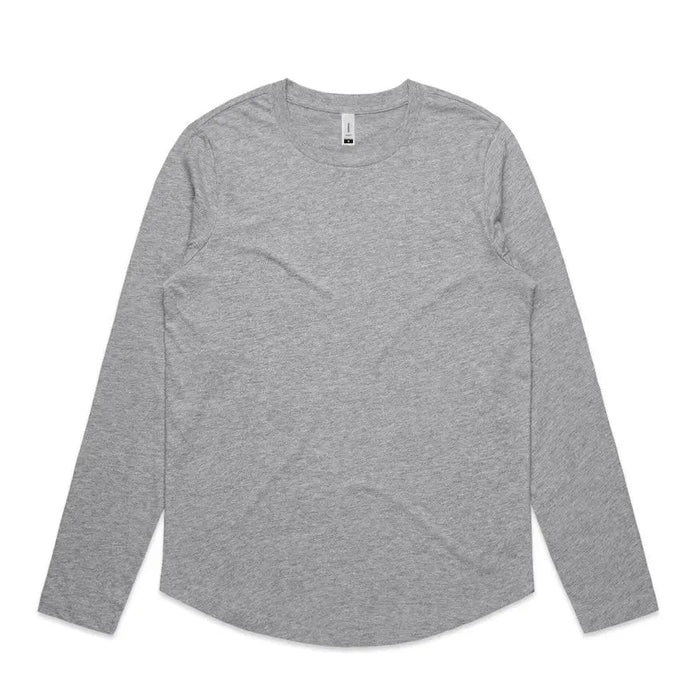 As Colour Women's Curve Logn Sleeve Tees 4055 As Colour