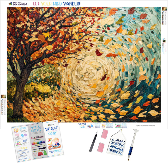Autumn Trees Bending