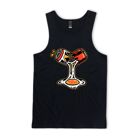 Bad Egg Singlet Black Singlet Bush Chook