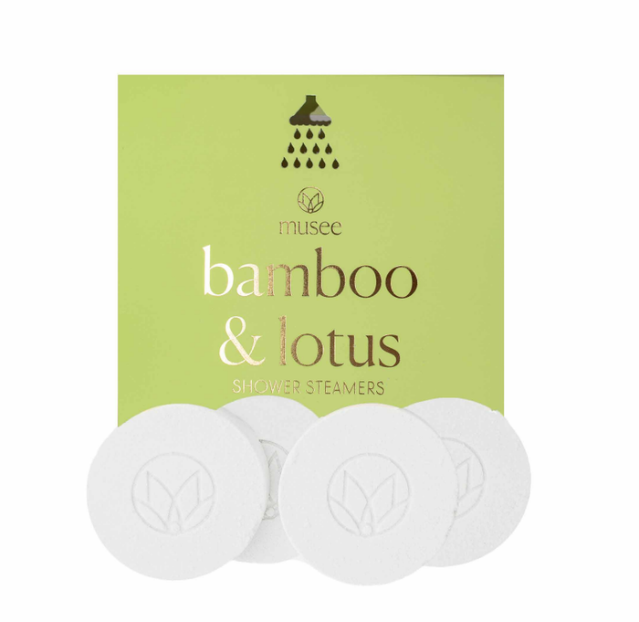 Bamboo & Lotus Shower Steamers by Musee