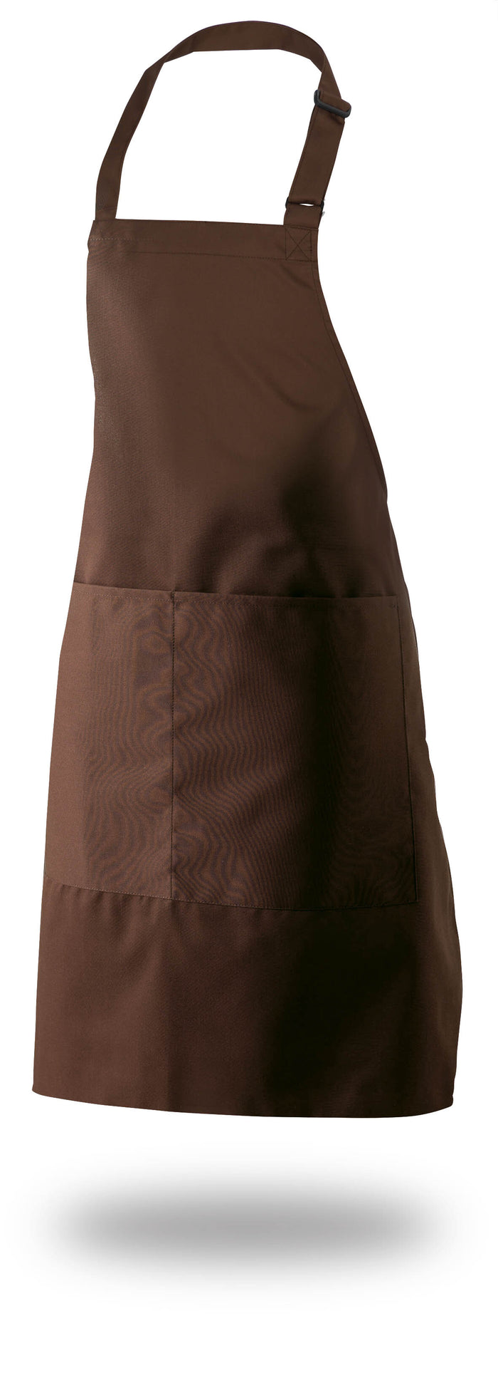 Bib Apron 28" X 33" Poly/Cotton Self Adjustable Neck Band With Pocket
