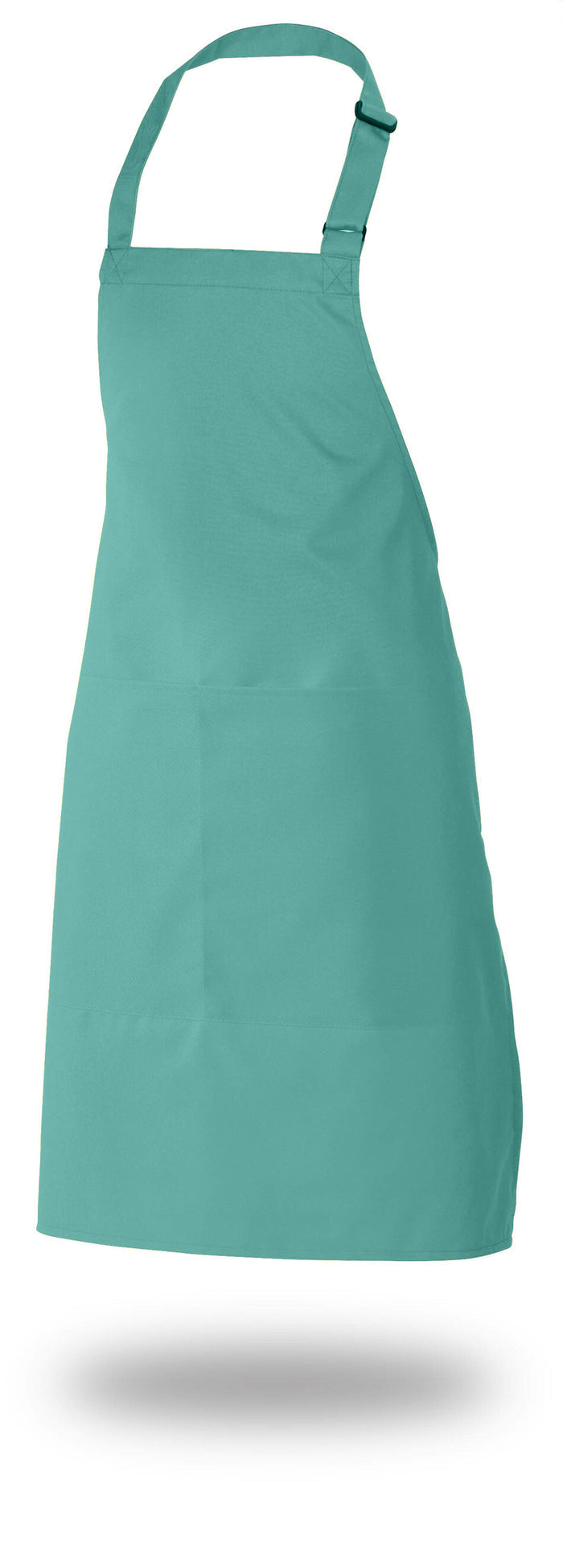Bib Apron 28" X 33" Poly/Cotton Self Adjustable Neck Band With Pocket