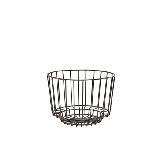 Black Deco Display Basket 25 x 18cm