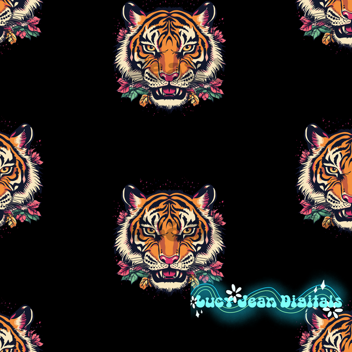 Black Tiger Seamless file