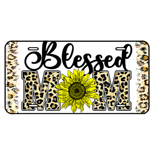 BLESSED MAMA  CAR TAG 2