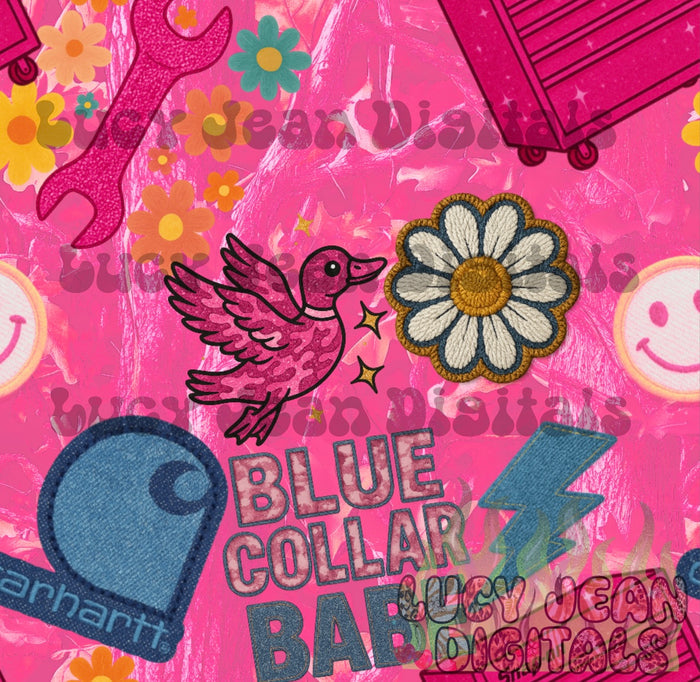 Blue Collar Pink Camo CH Seamless File