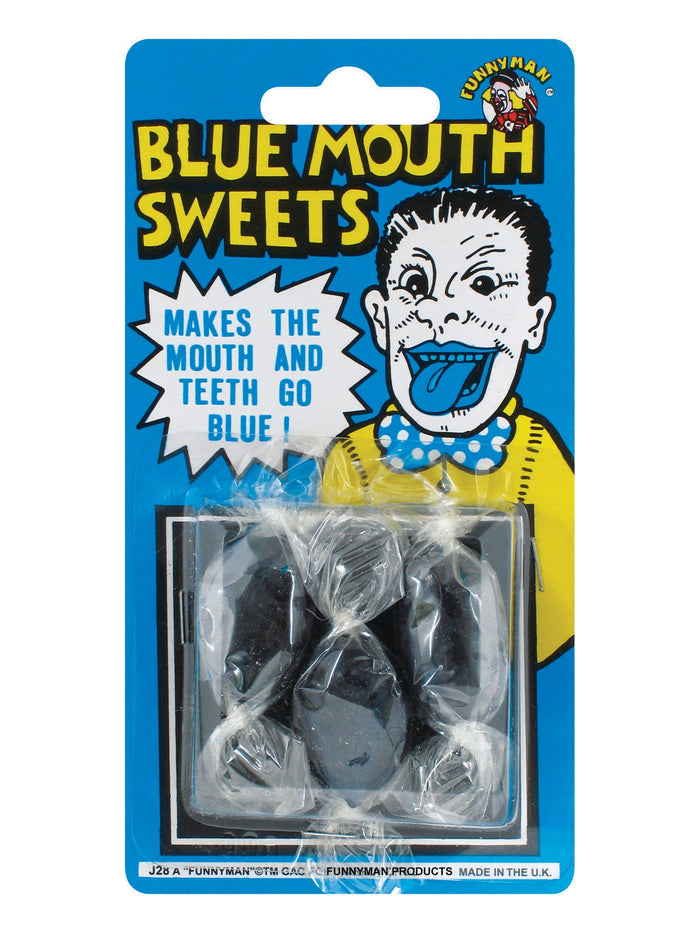 Blue Mouth Sweets Pack of 12