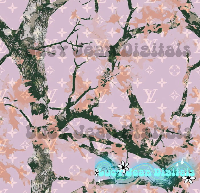 Boujee pink Camo Seamless File
