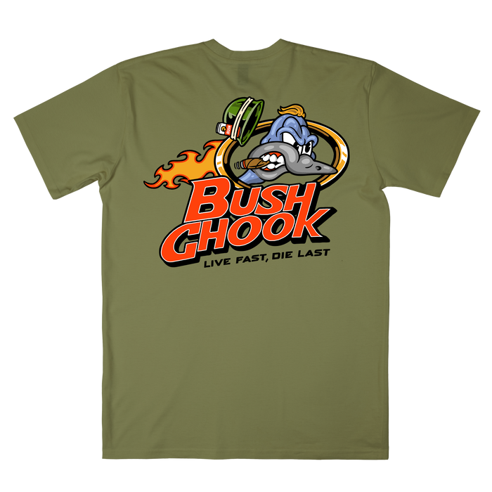 Brass Chook Tee Khaki