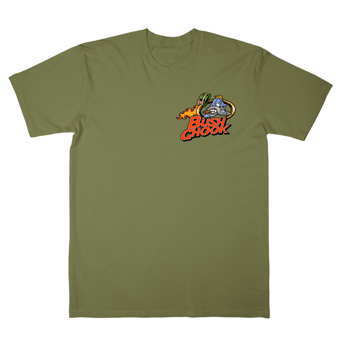 Brass Chook Tee Khaki