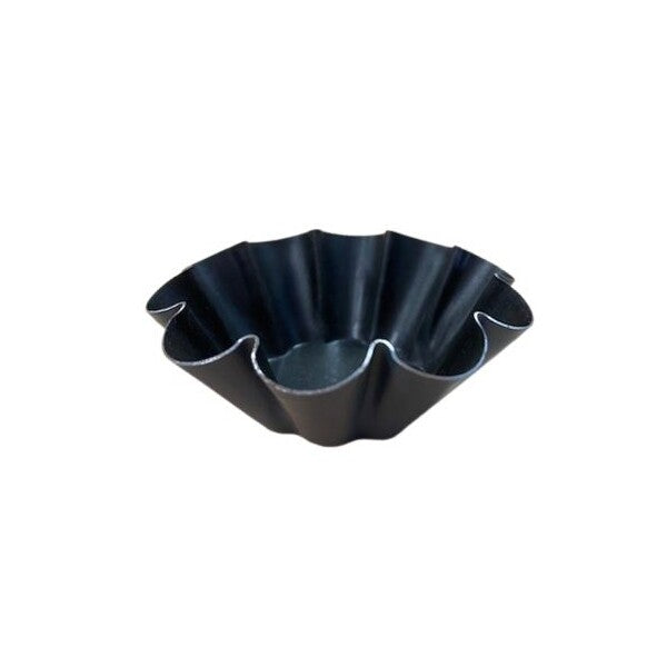 Brioche Tin Non-Stick With Fluted Sides 75mm