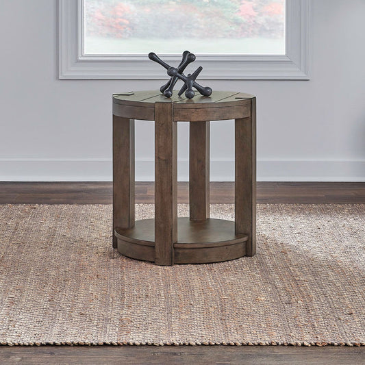 Broadmore Round Chairside Table - 449-OT1022
