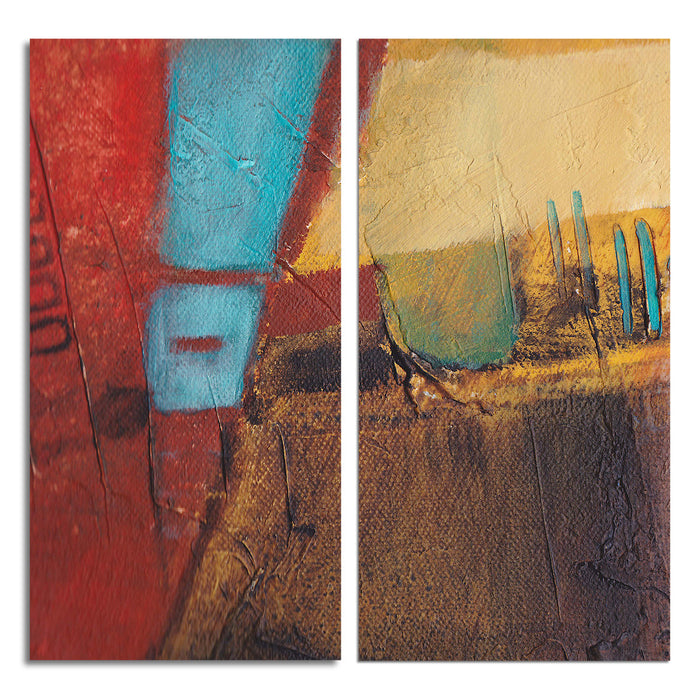 Bueno Exchange No. 31' 2 Piece Wrapped Canvas Wall Art Set - Ready2HangArt