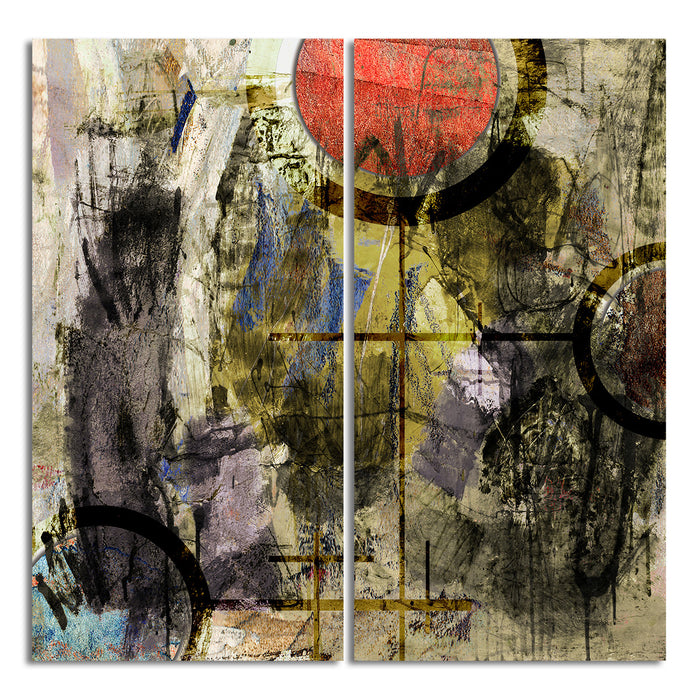 Bueno Exchange No. 32' 2 Piece Wrapped Canvas Wall Art Set - Ready2HangArt