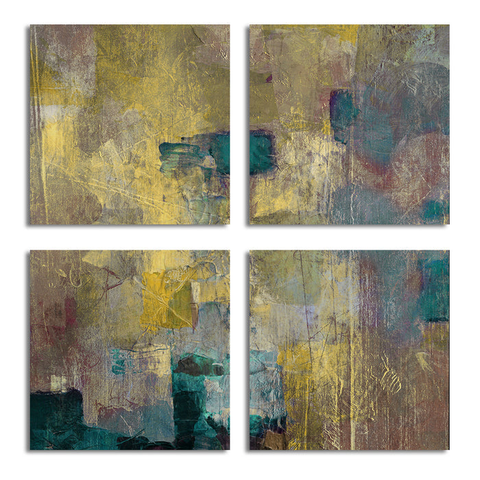 Bueno Exchange No. 46' 4 Piece Wrapped Canvas Wall Art Set - Ready2HangArt