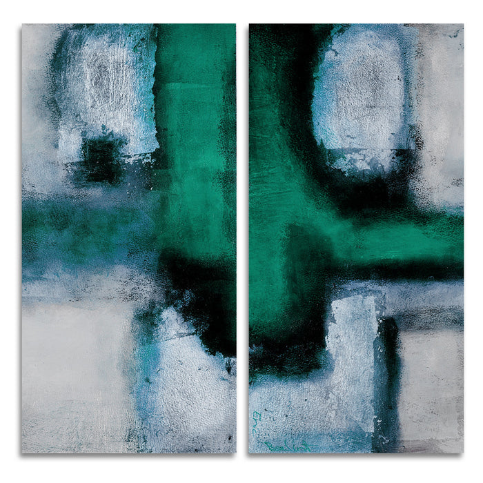 Bueno Exchange No. 50' 2 Piece Wrapped Canvas Wall Art Set - Ready2HangArt