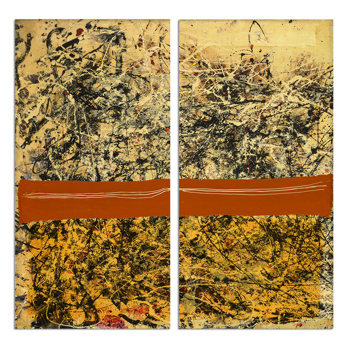 Bueno Exchange No. 68-1' 2 Piece Wrapped Canvas Wall Art Set - Ready2HangArt