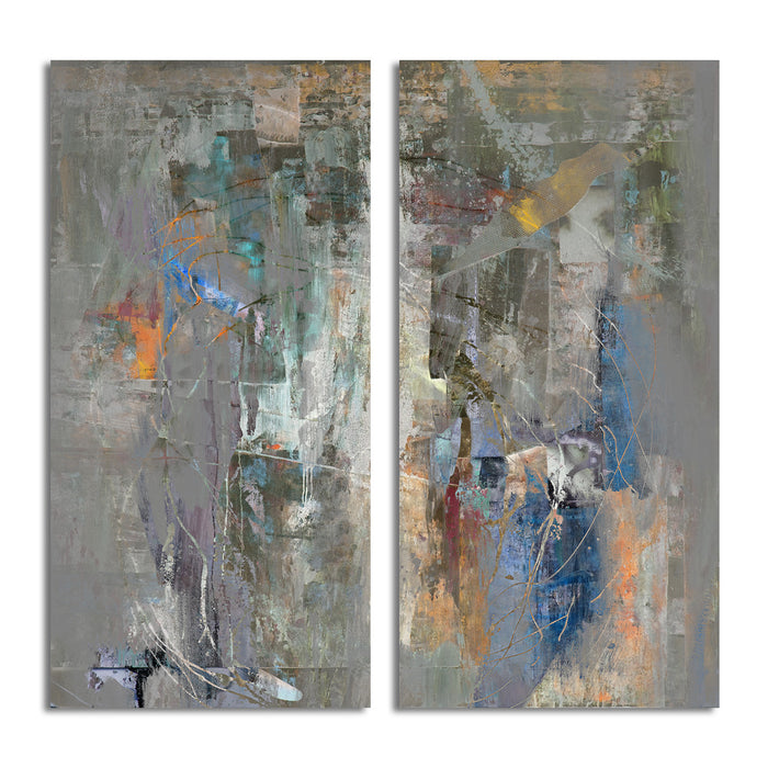 Bueno Exchange No. 68' 2 Piece Wrapped Canvas Wall Art Set - Ready2HangArt