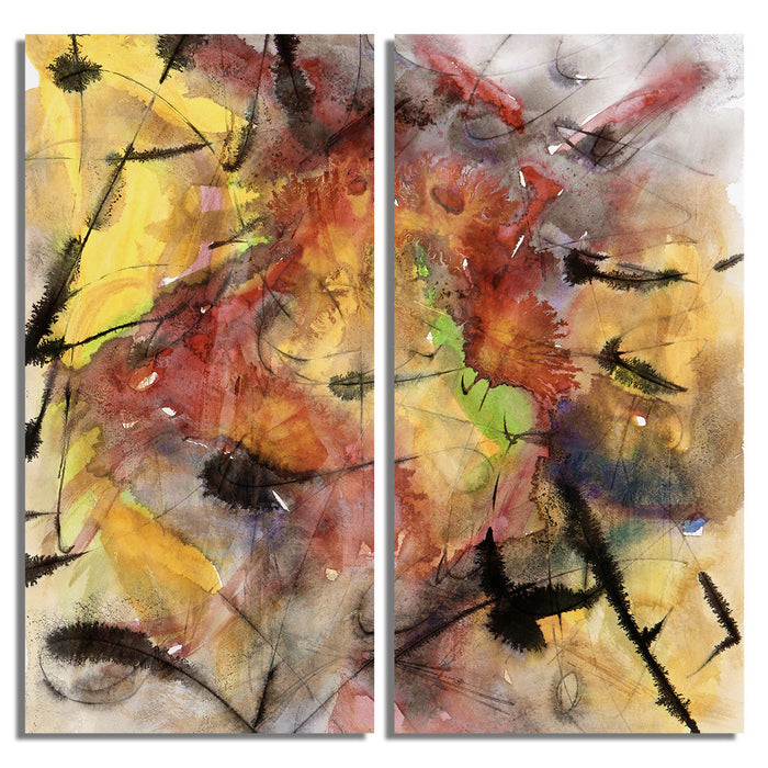 Bueno Exchange No. 79' 2 Piece Wrapped Canvas Wall Art Set - Ready2HangArt