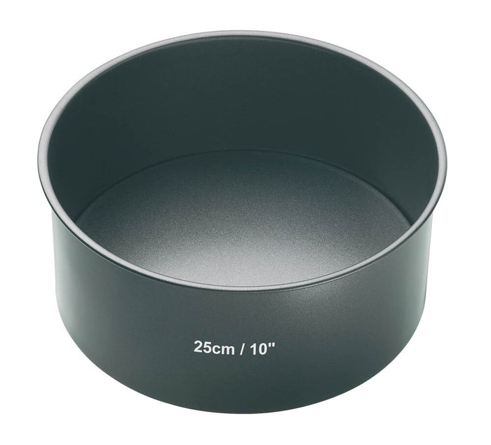 Cake Tin Non-Stick Round Loose Base 25cm Dia
