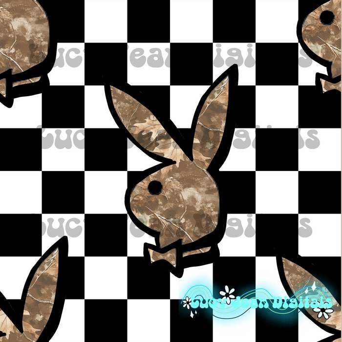 Camo Bunny Seamless File