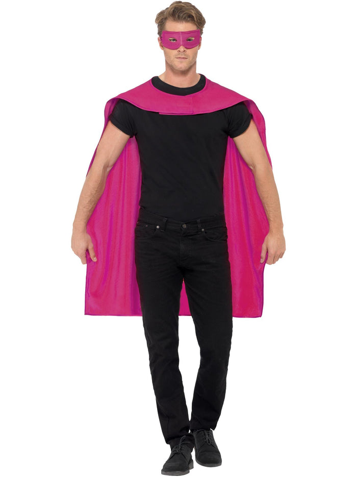 Cape, Pink, with Eyemask