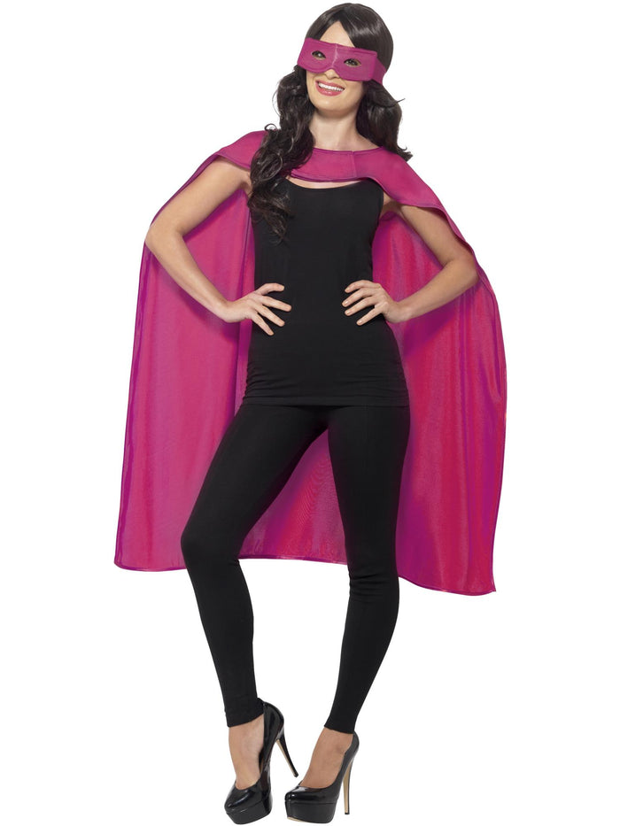 Cape, Pink, with Eyemask