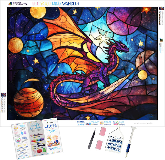 Celestial Fantasy Stained Glass